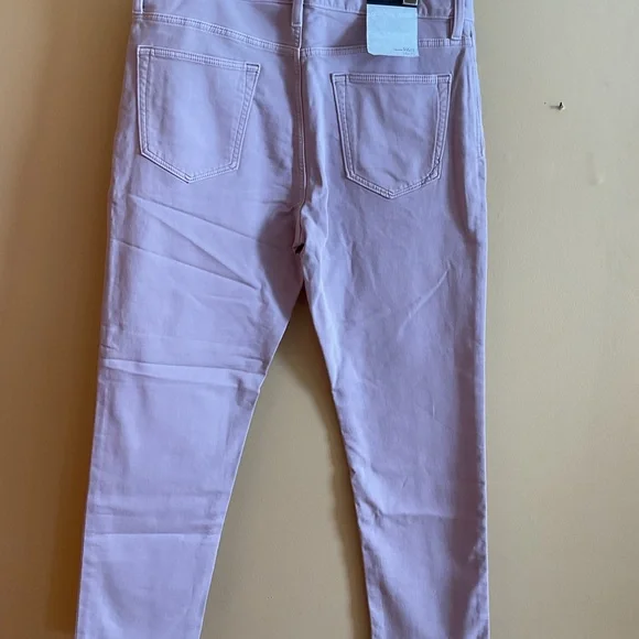Banana Republic Traveler/Voyageur Slim Fit Rose/Taupe Jeans Size 34 x 30. NWT - Picture 2 of 9